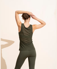 Elise tank top - Olive