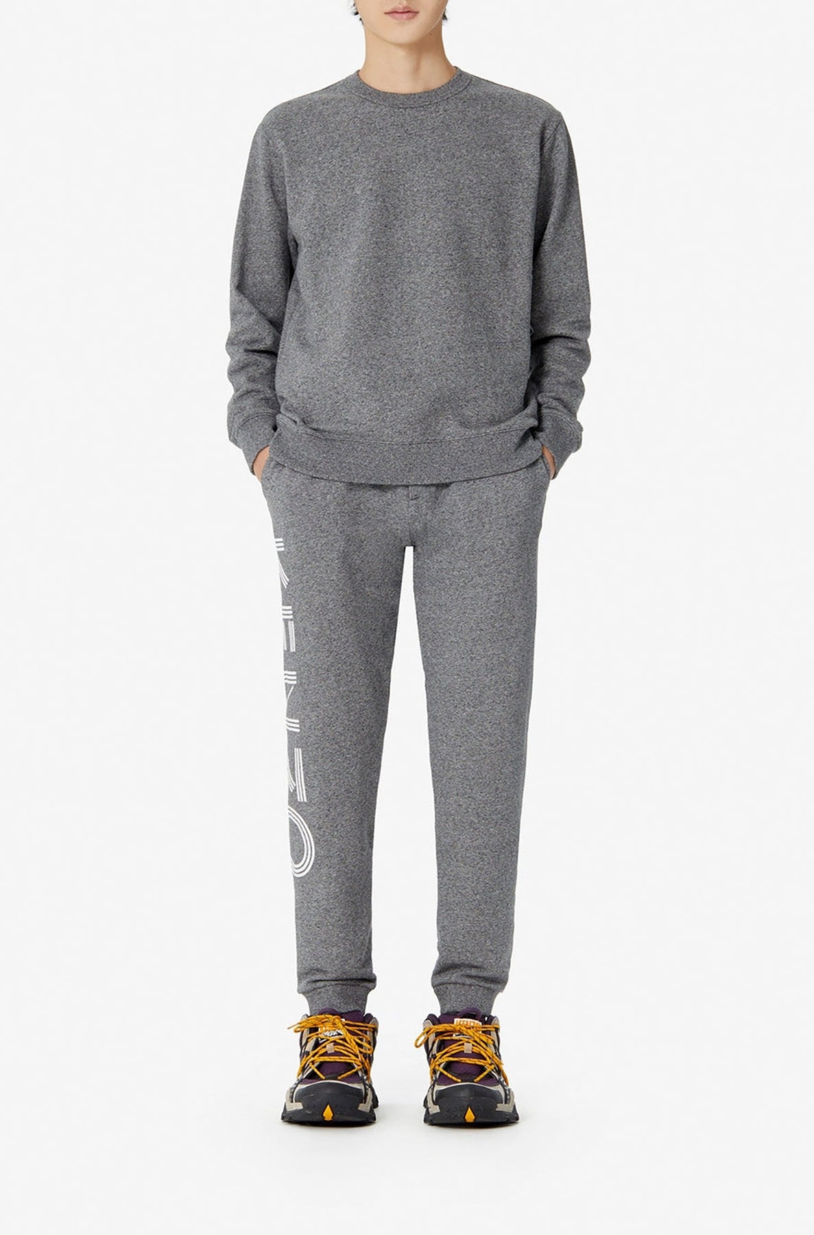 Kenzo logo jogging trousers - Anthracite