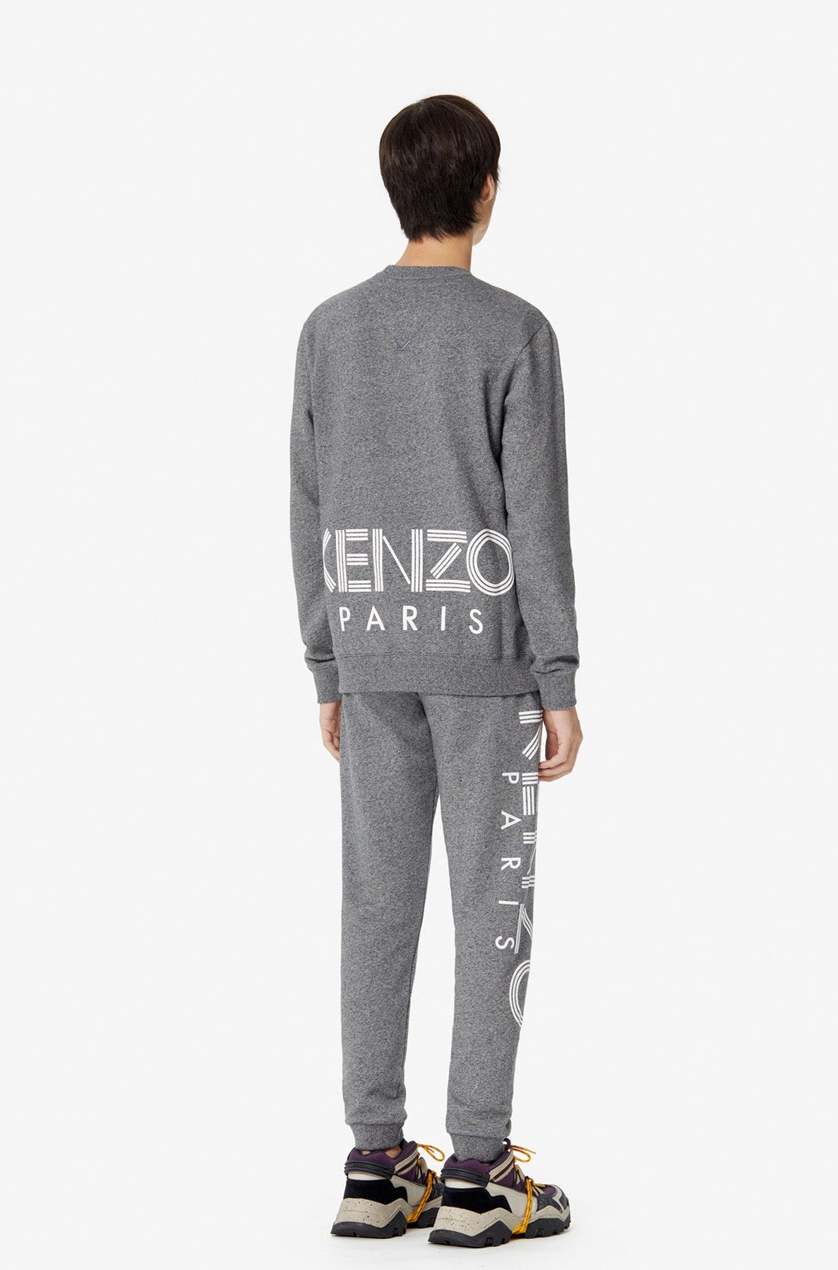 Kenzo logo jogging trousers - Anthracite