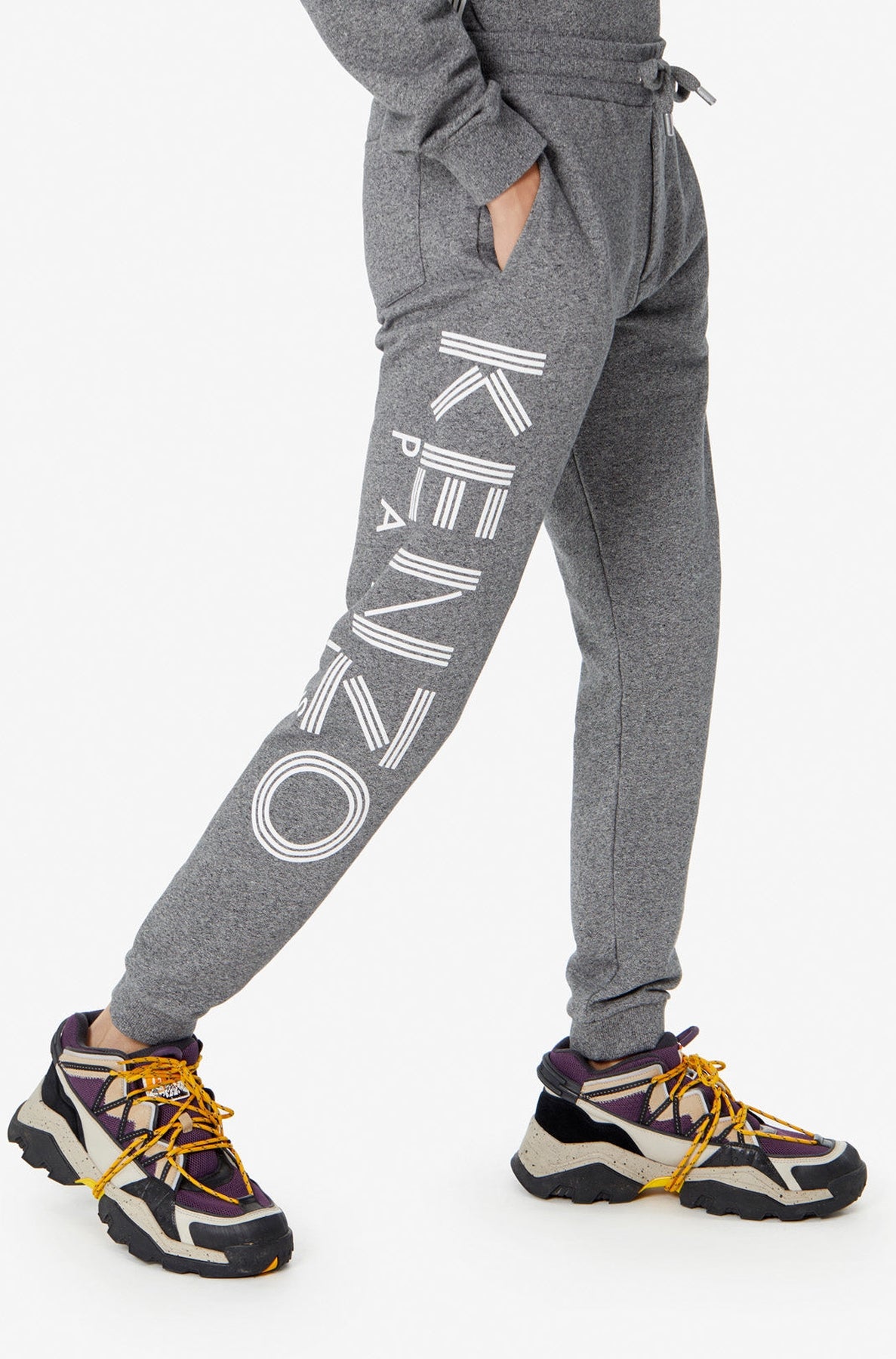 Kenzo logo jogging trousers - Anthracite