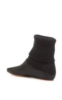 Black / Bottines Rocia en cuir - Black