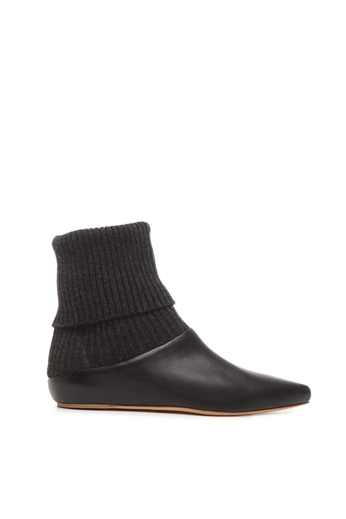 Rocia en noir cuir & cachemire
