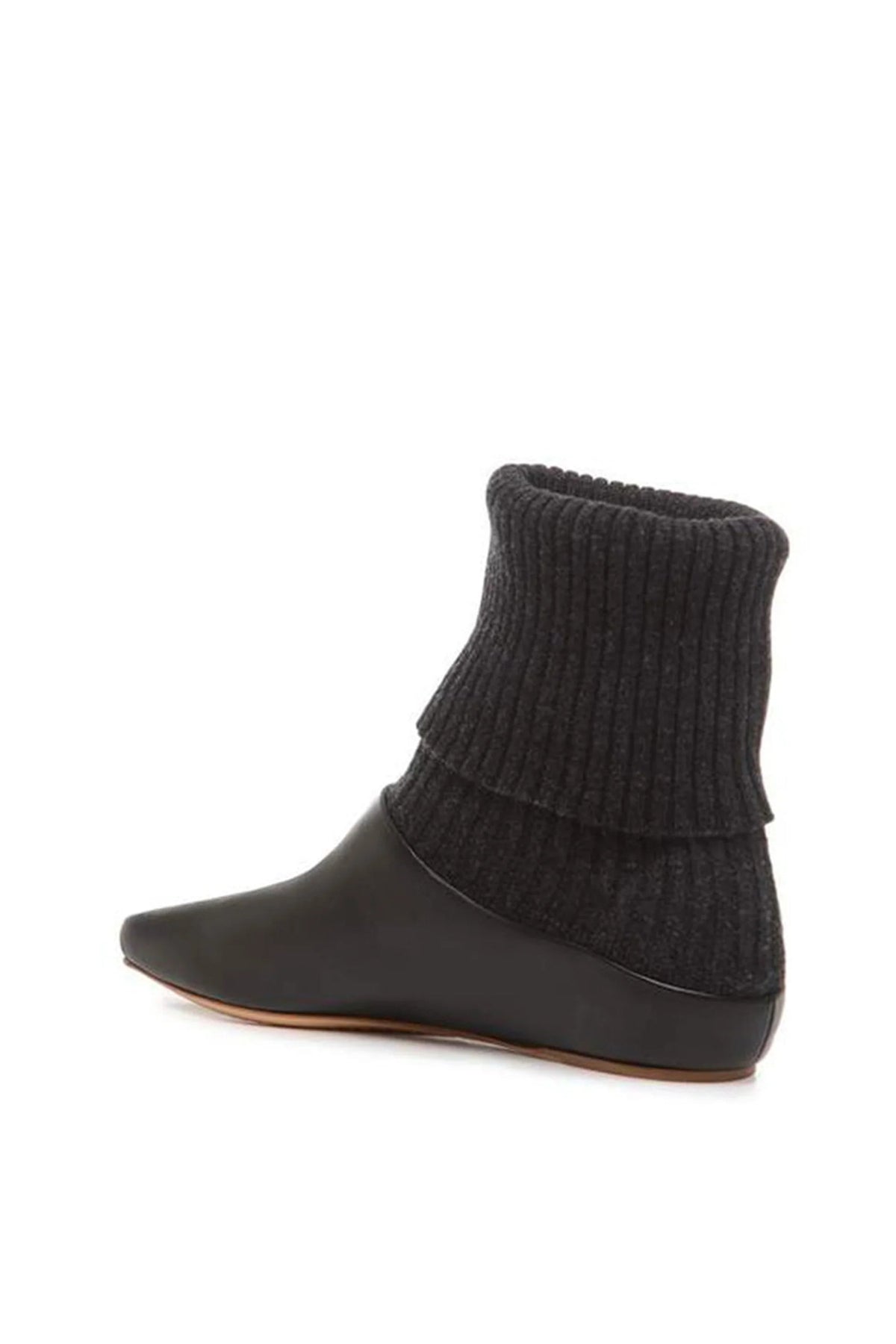 Rocia en noir cuir & cachemire
