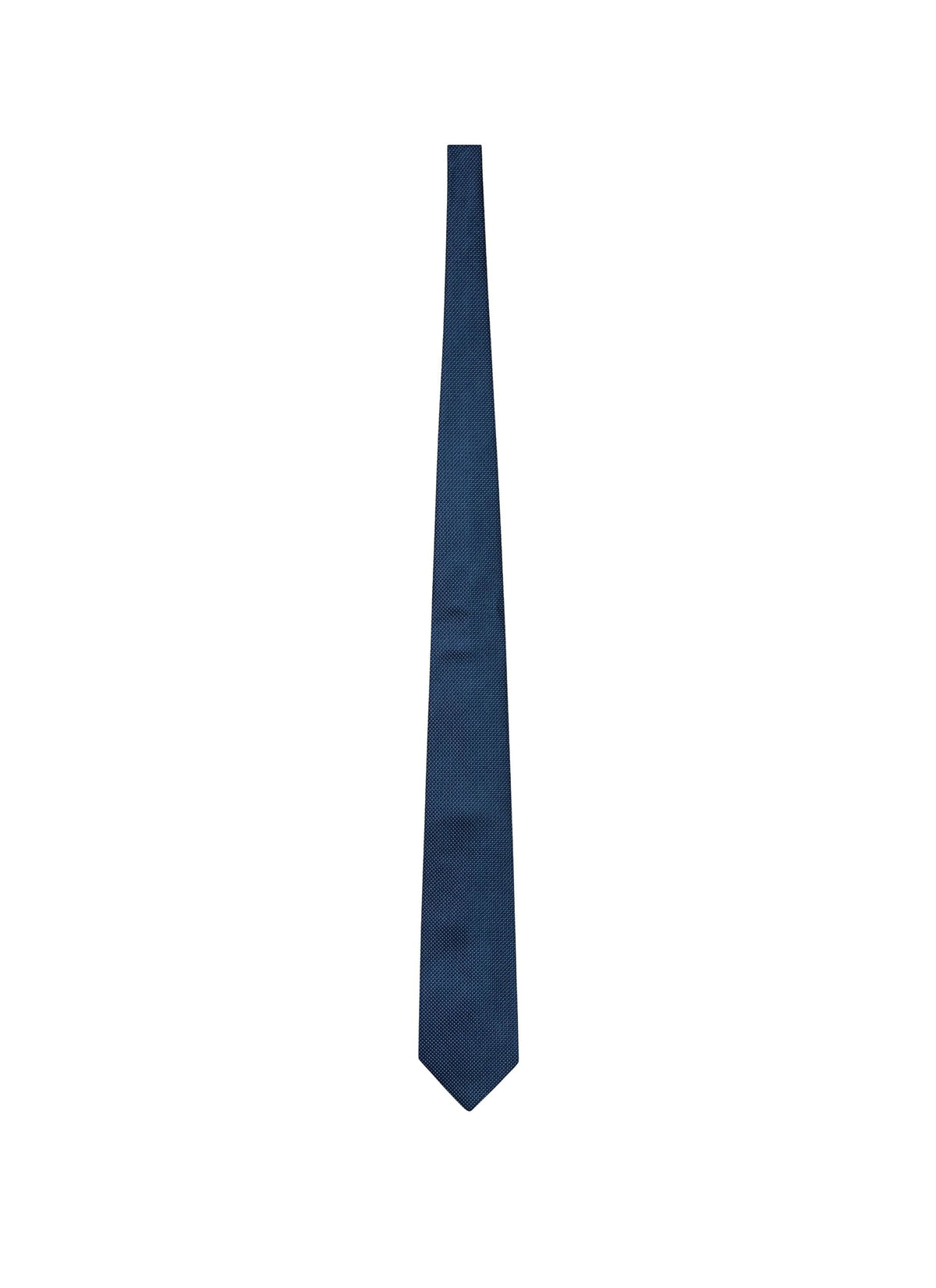 Silk polka-dot tie - Petrole
