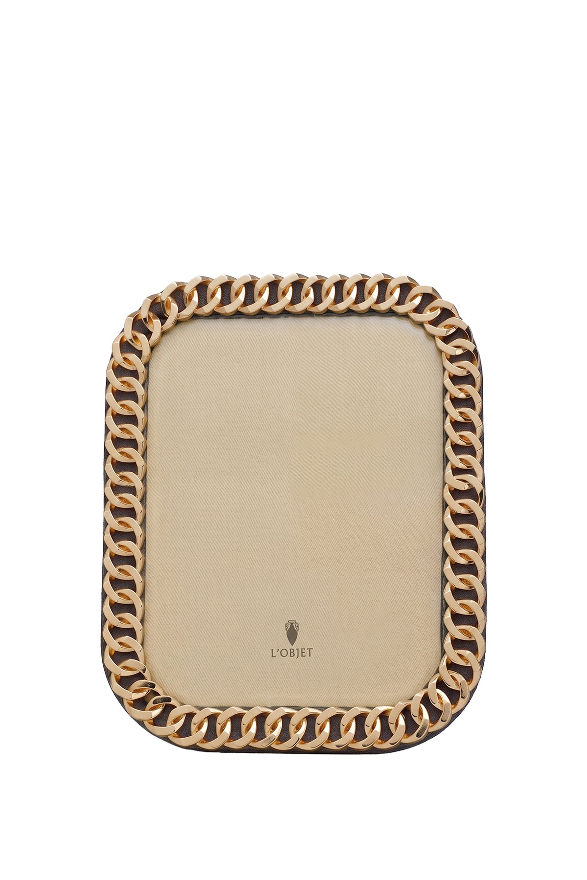 Grand cadre « Cuban link » - Or