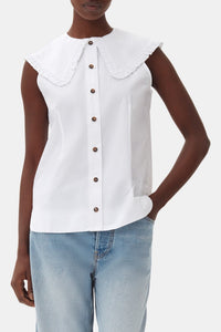 Blouse sans manches - Bright White