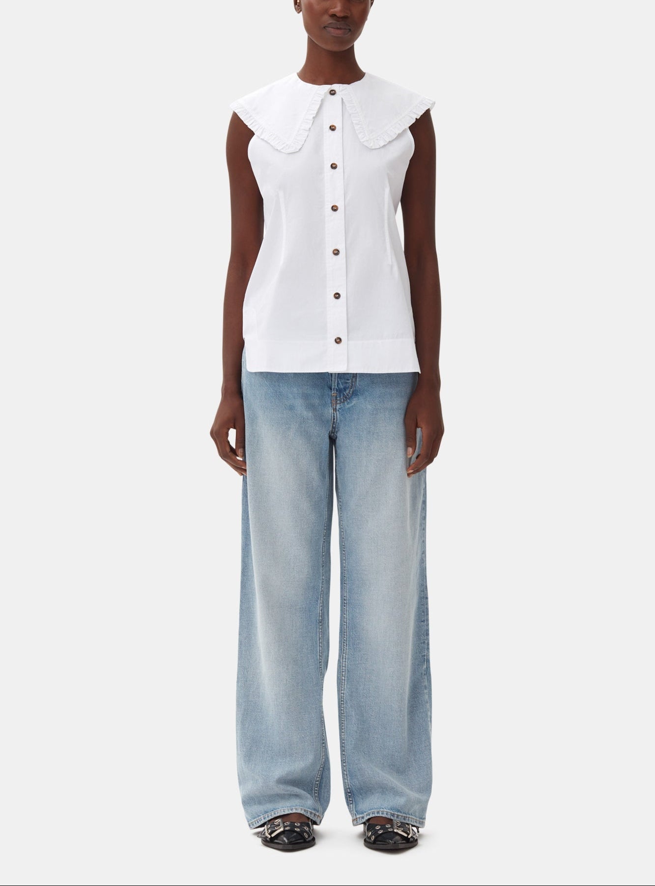 Blouse sans manches - Bright White