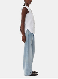 Blouse sans manches - Bright White