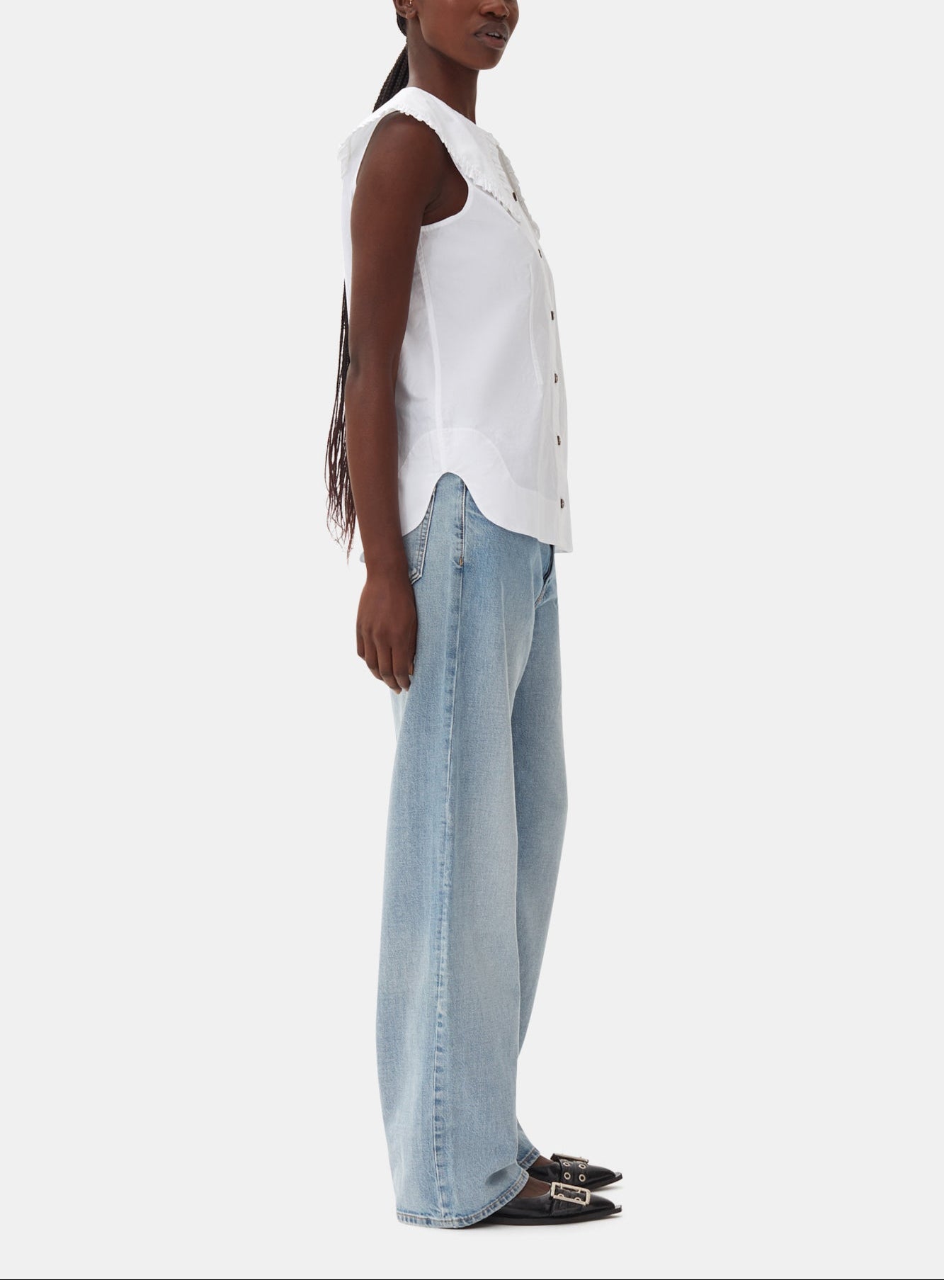 Blouse sans manches - Bright White