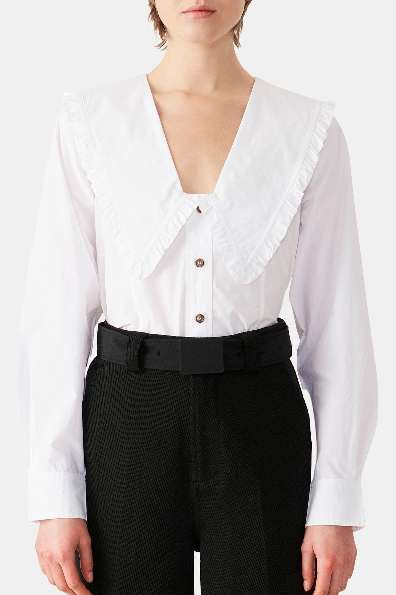 Chemise à volants - Bright White