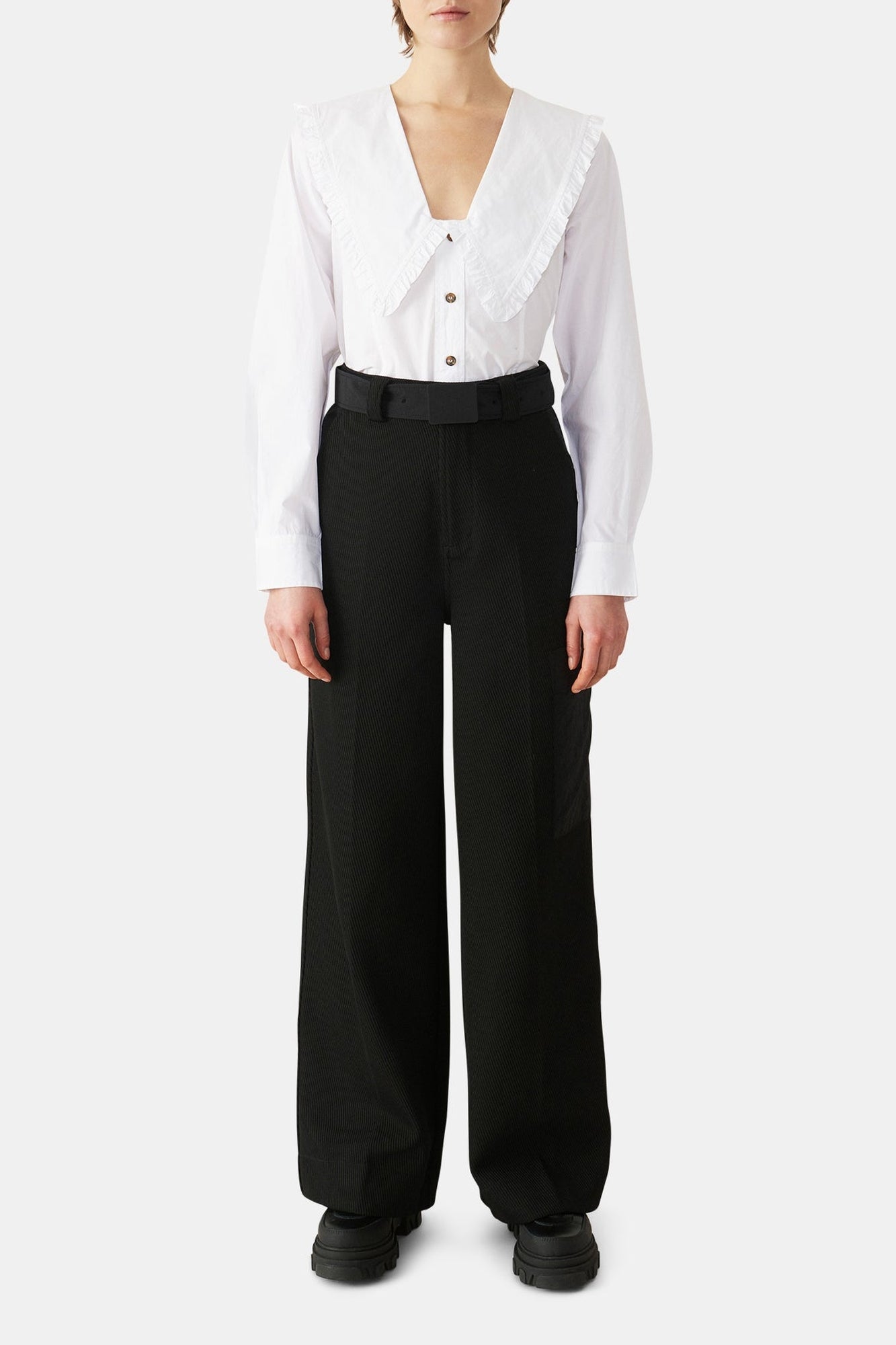 Chemise à volants - Bright White