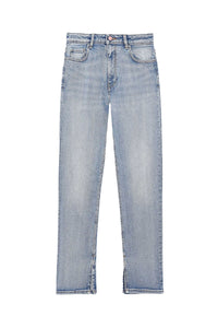 Beksi trousers with denim pockets - Light Blue Vintage
