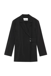 Casual suit blazer - Black
