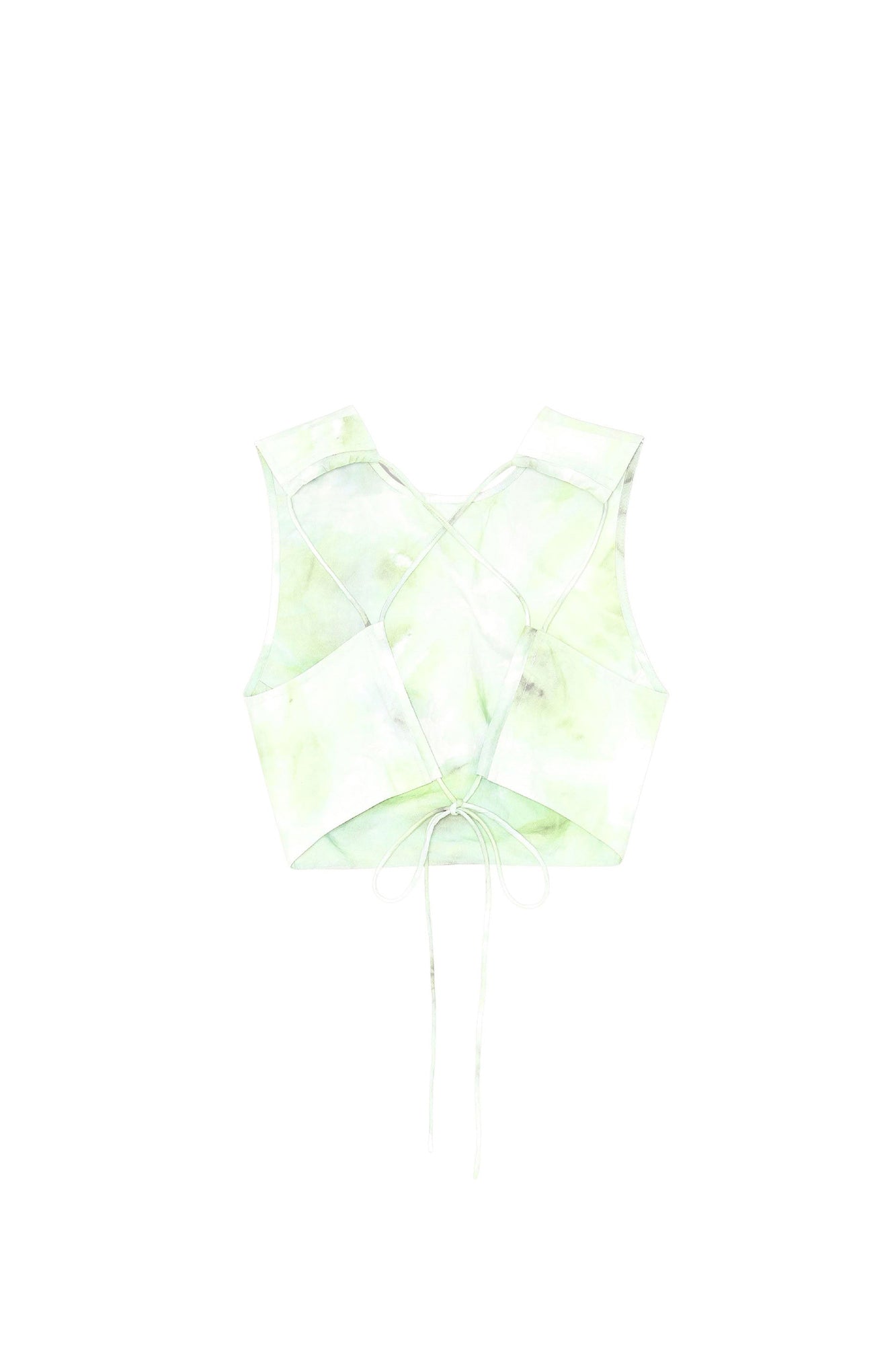 Top en imprimée - Kelly Green
