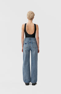 Denim trousers - Washed Black