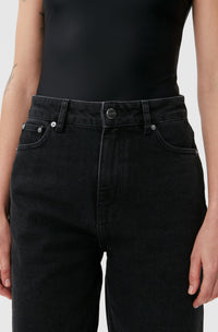 Denim trousers - Washed Black