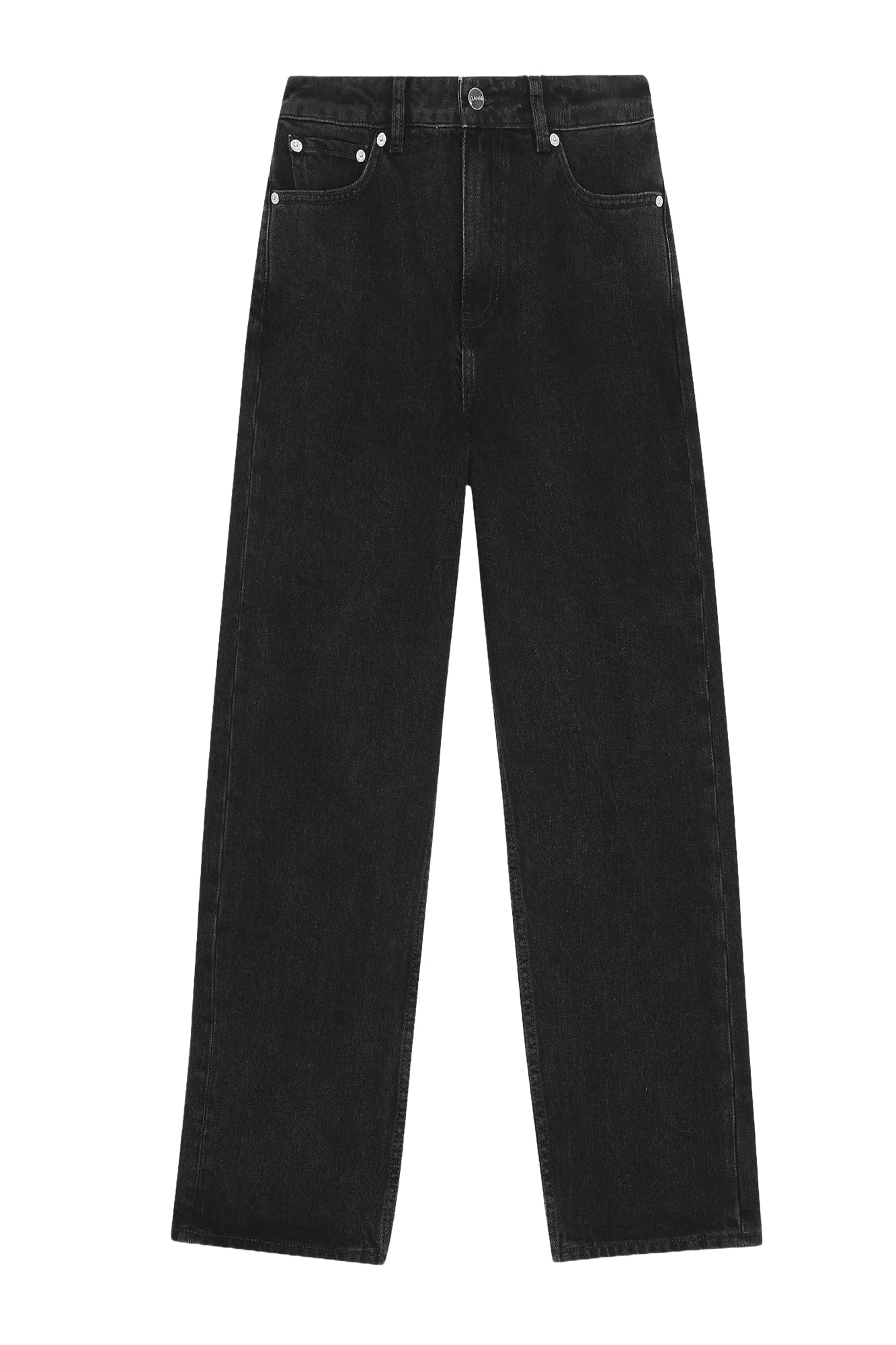 Denim trousers - Washed Black