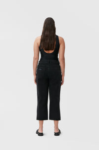 Denim trousers - Washed Black