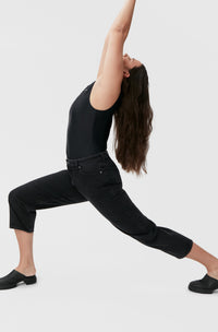 Denim trousers - Washed Black