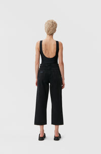 Denim trousers - Washed Black