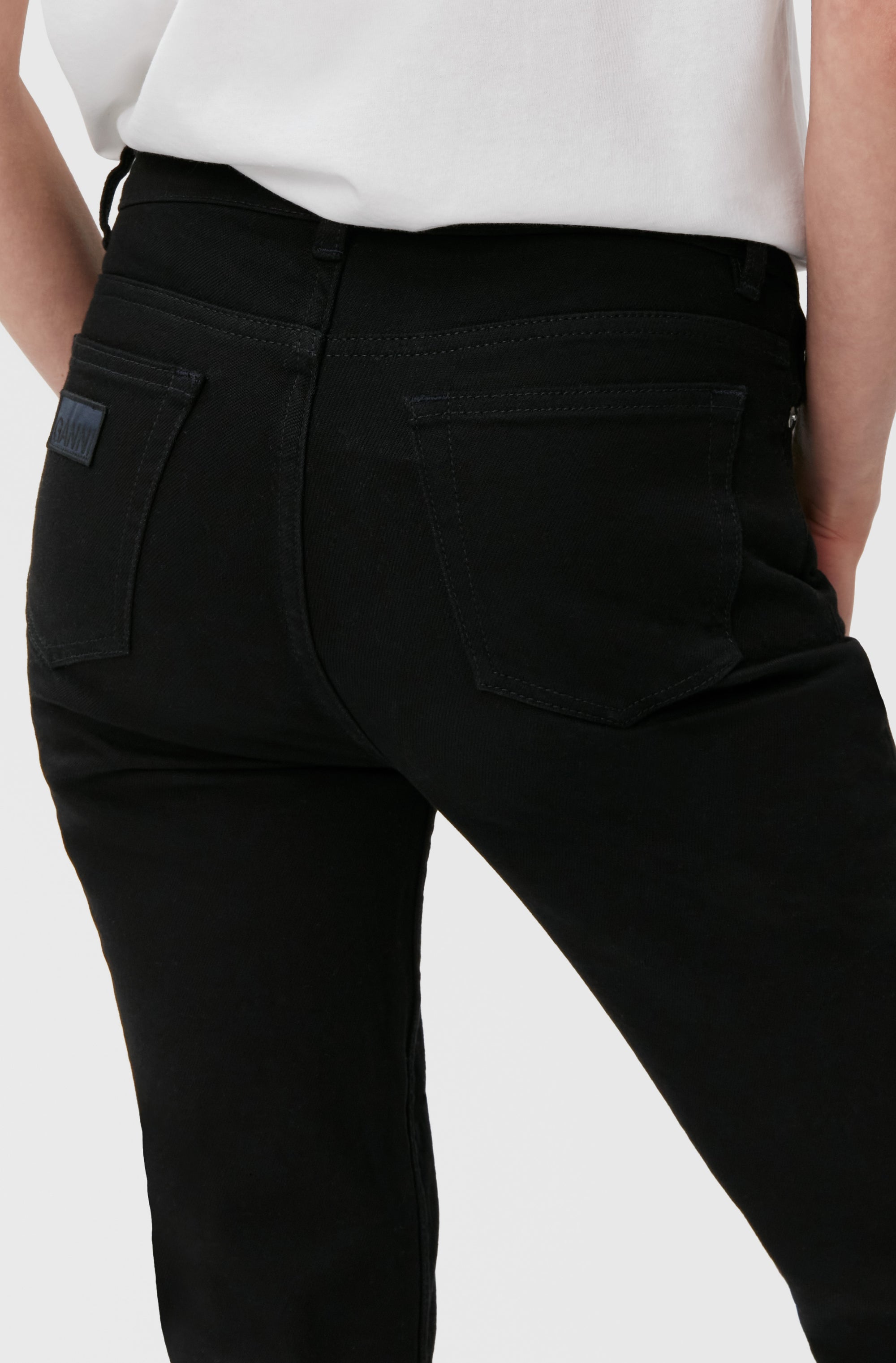 Beksi denim trousers - Black