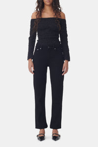 Beksi denim trousers - Black