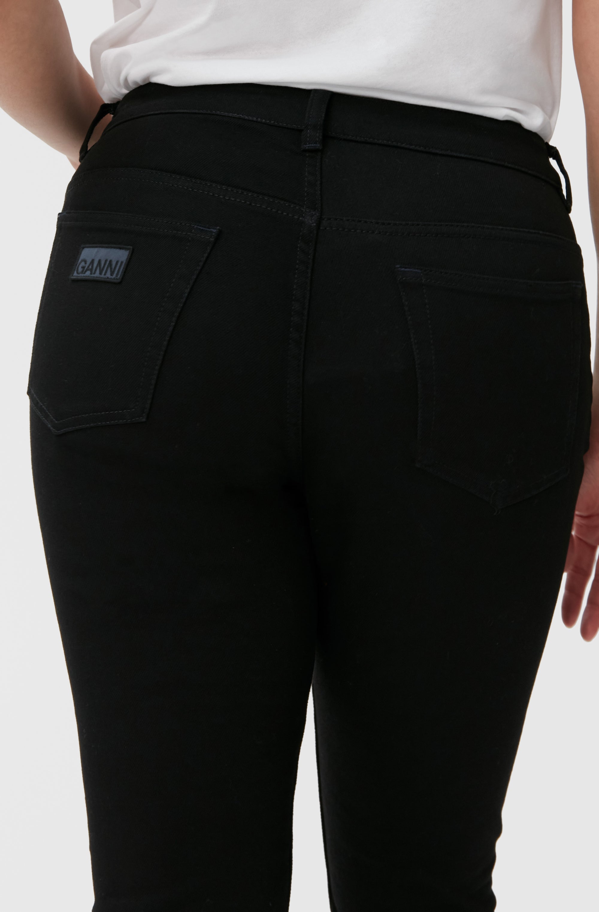 Beksi denim trousers - Black