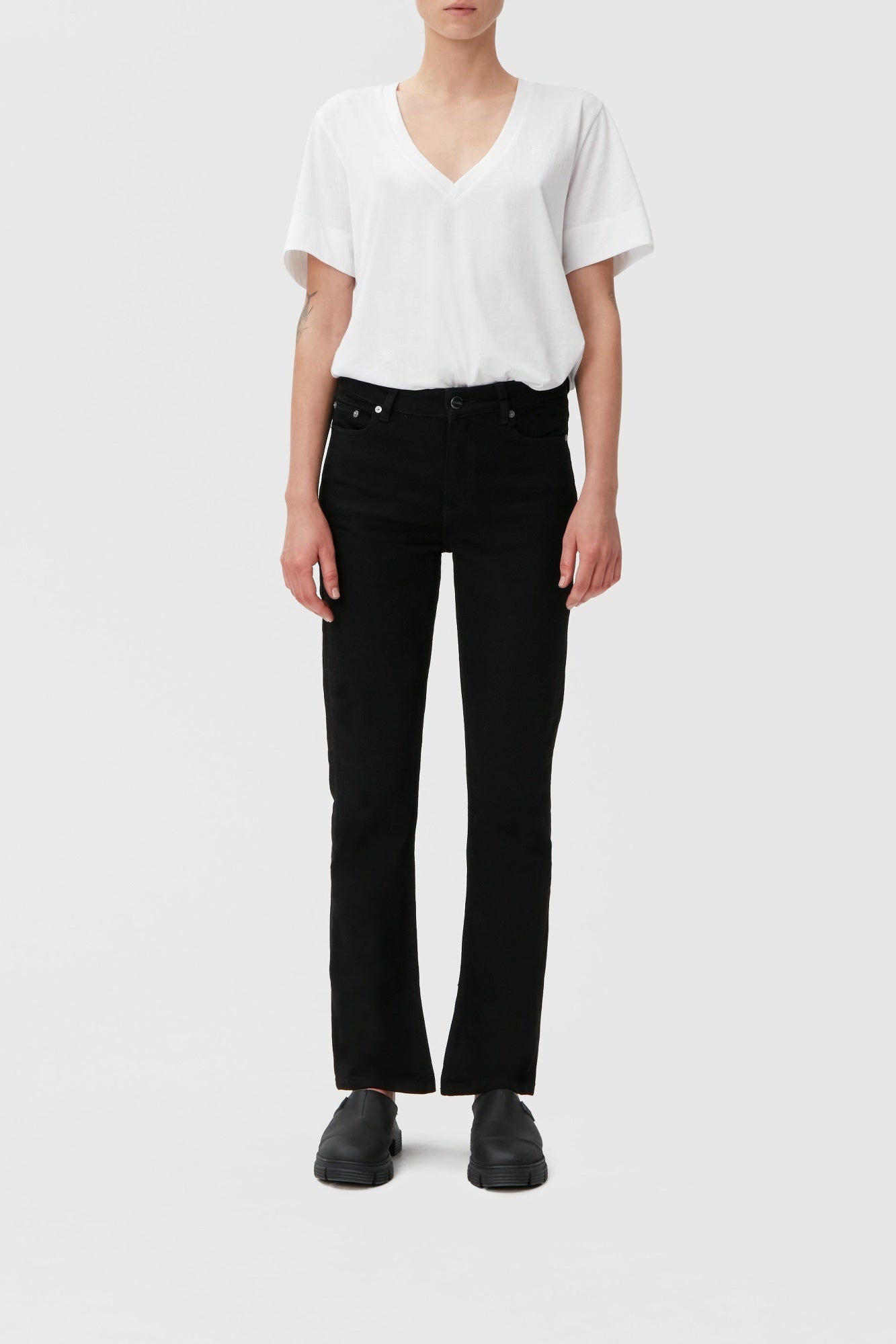 Beksi denim trousers - Black