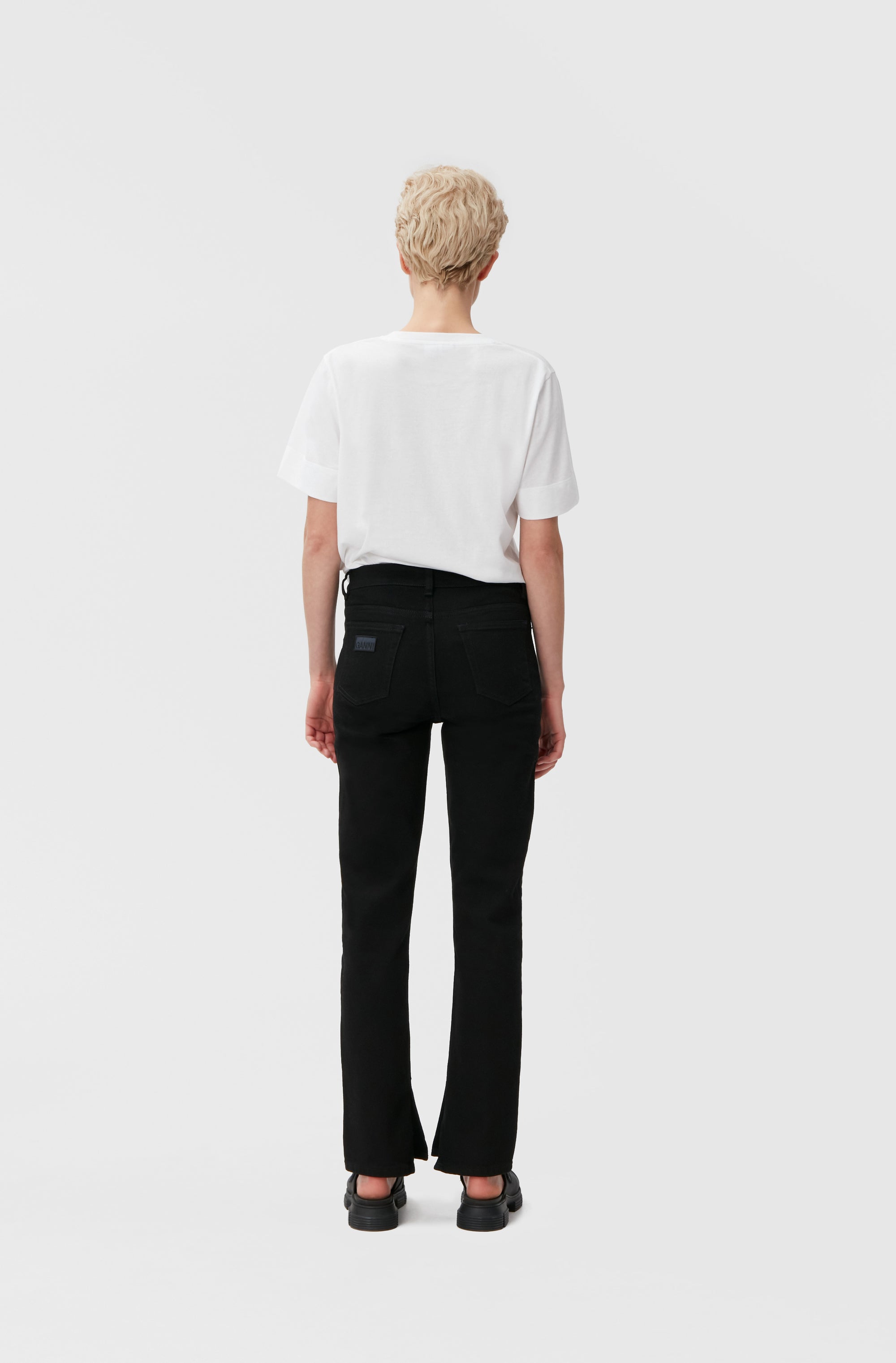 Beksi denim trousers - Black