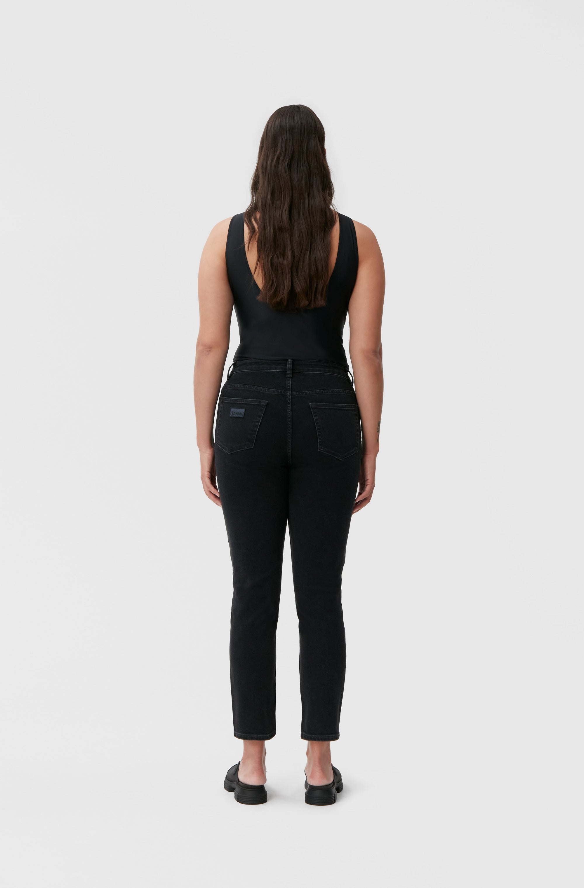 Pantalon Cutye en denim - Washed Black