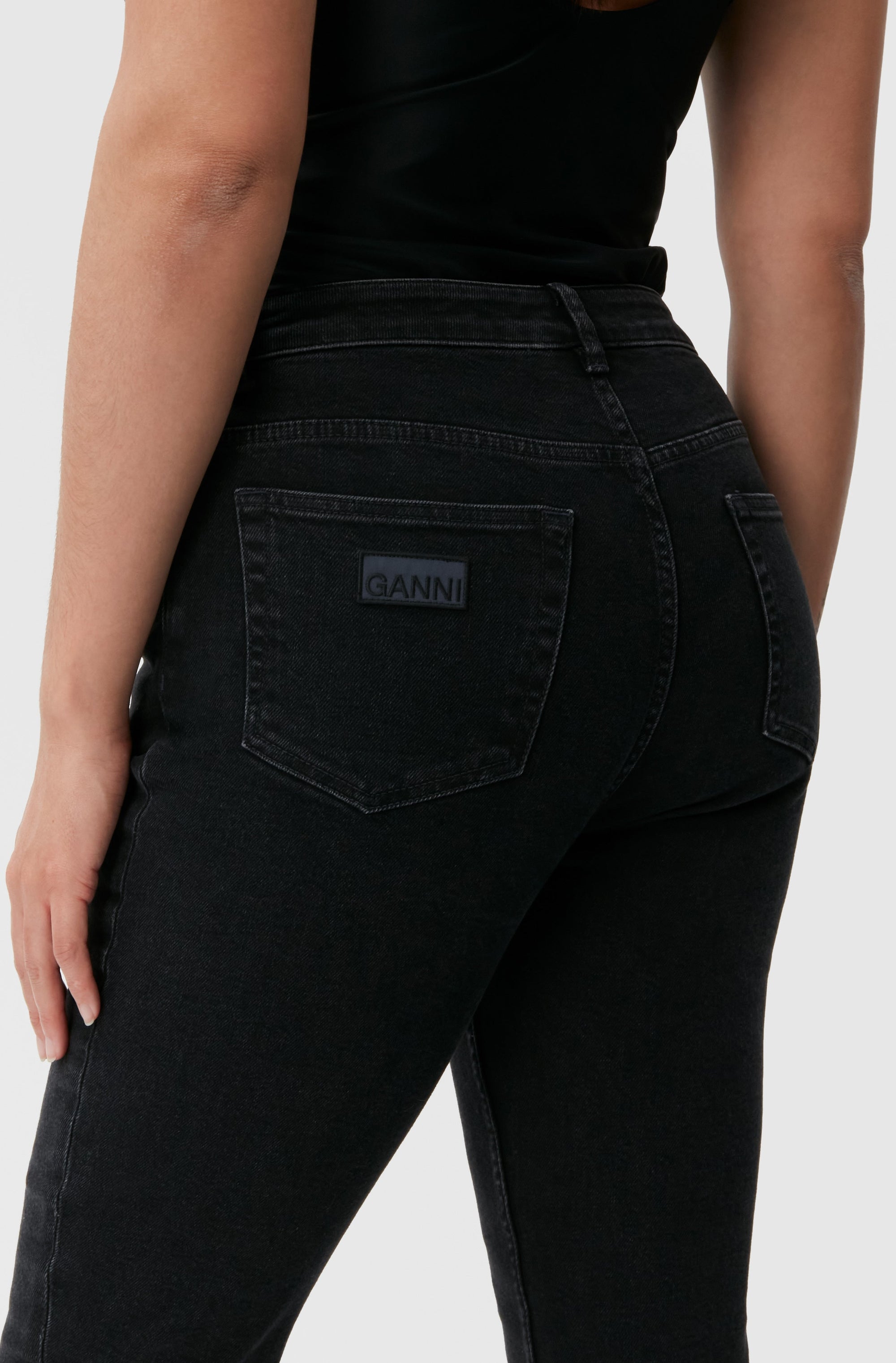 Pantalon Cutye en denim - Washed Black