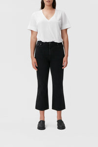 Pantalon Betzy en denim - Washed Black