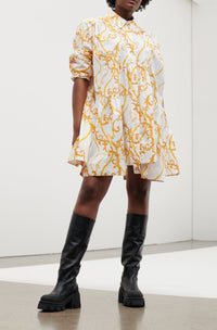 Robe courte décontractée - Egret