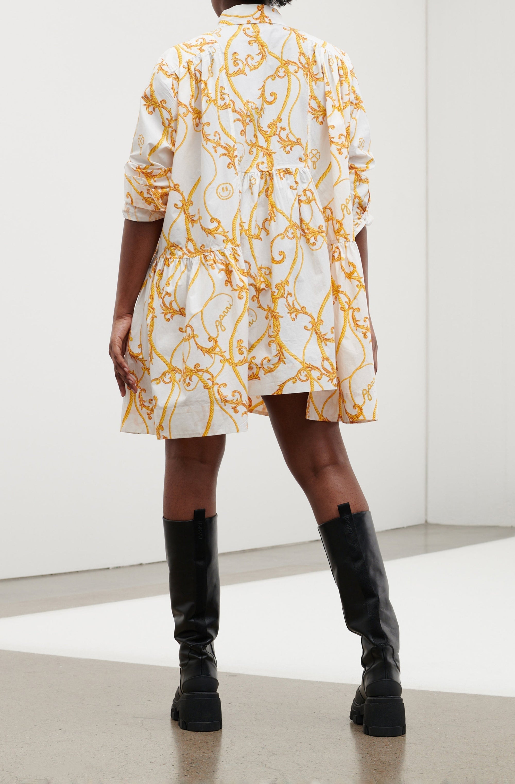 Robe courte décontractée - Egret