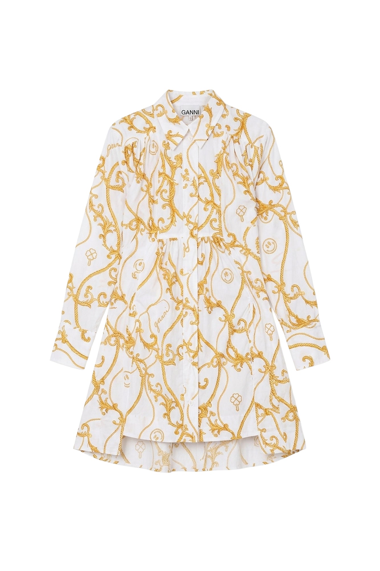 Robe courte décontractée - Egret