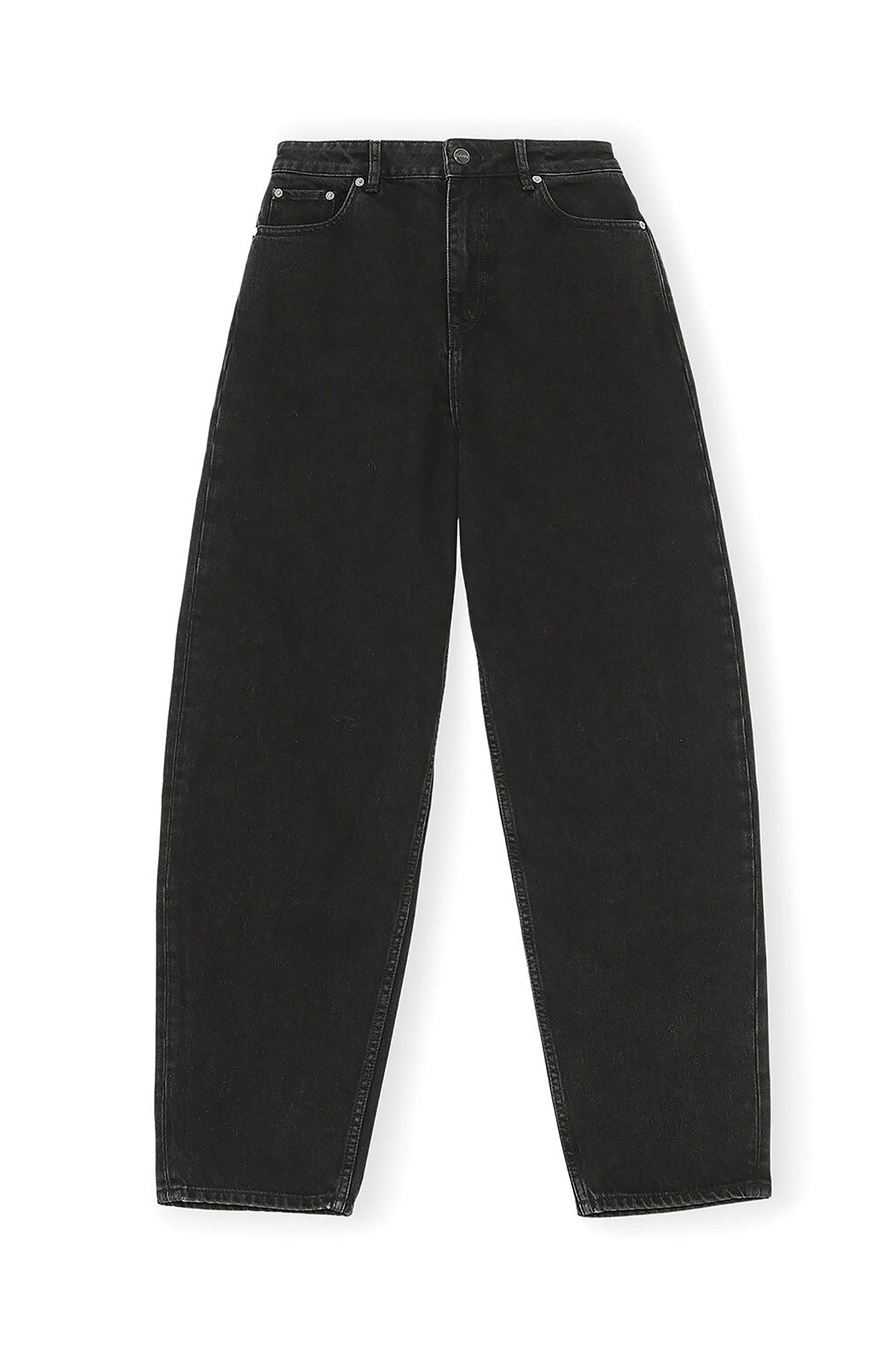 Pantalon rigide Stary en denim - Washed Black