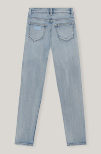 Pantalon court Cutye en denim - Light Blue Vintage