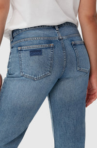 Pantalon Lovy en denim - Mid Blue Vintage