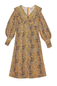 Robe midi ajustée - Bright Marigold