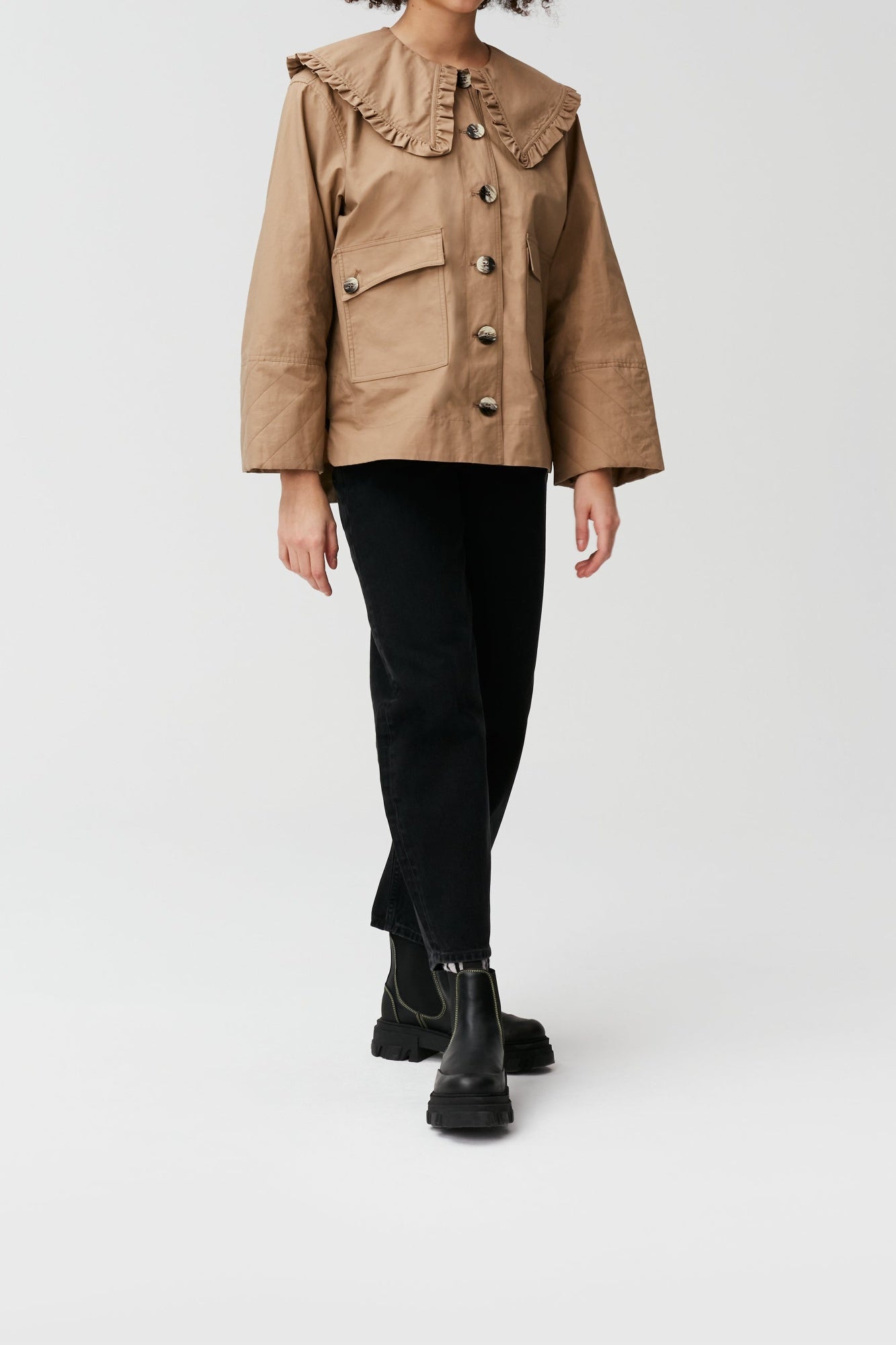 Veste matelassée en toile - Tiger'S Eye