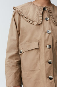 Veste matelassée en toile - Tiger'S Eye