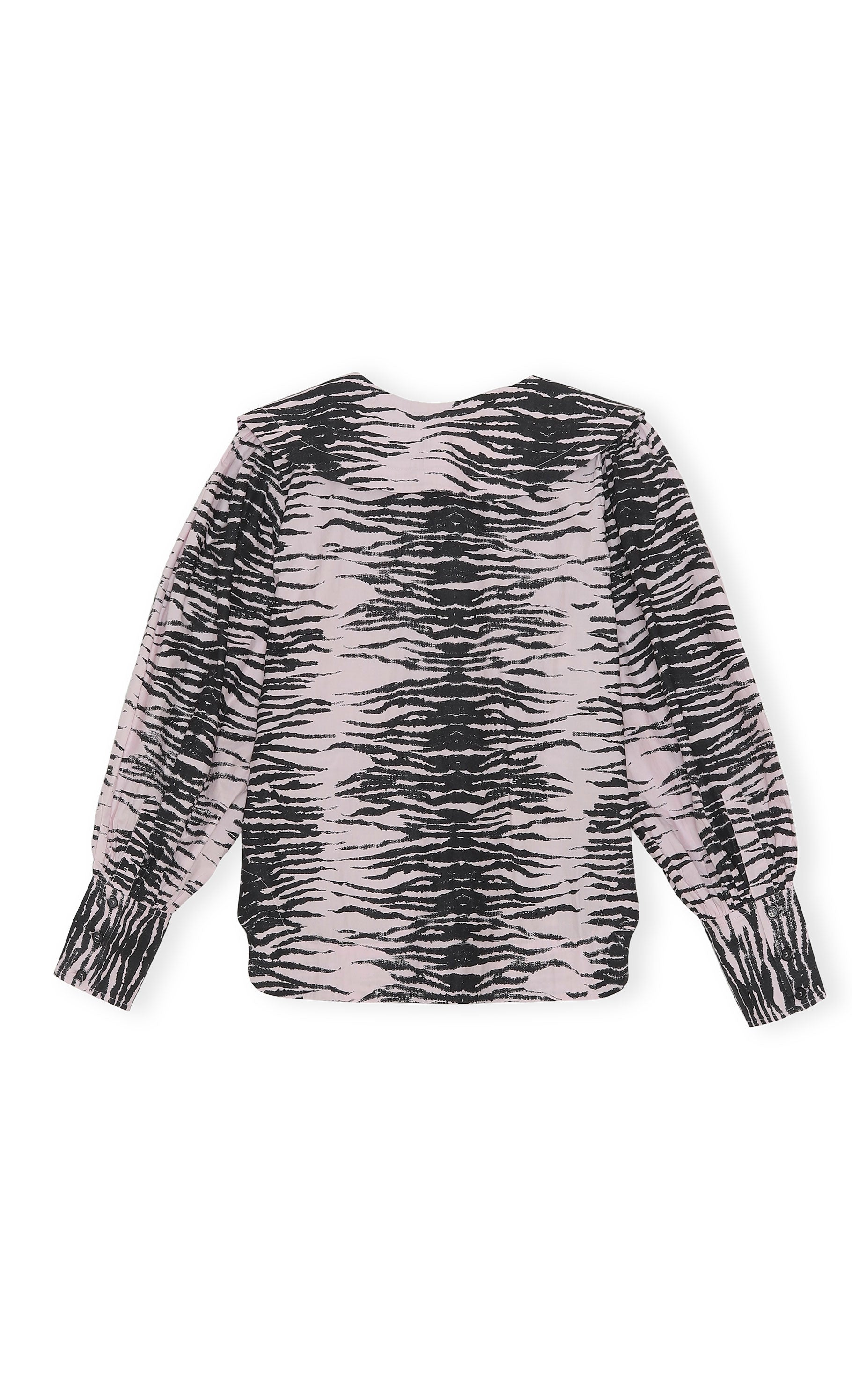Chemise col V en coton - Light Lilac
