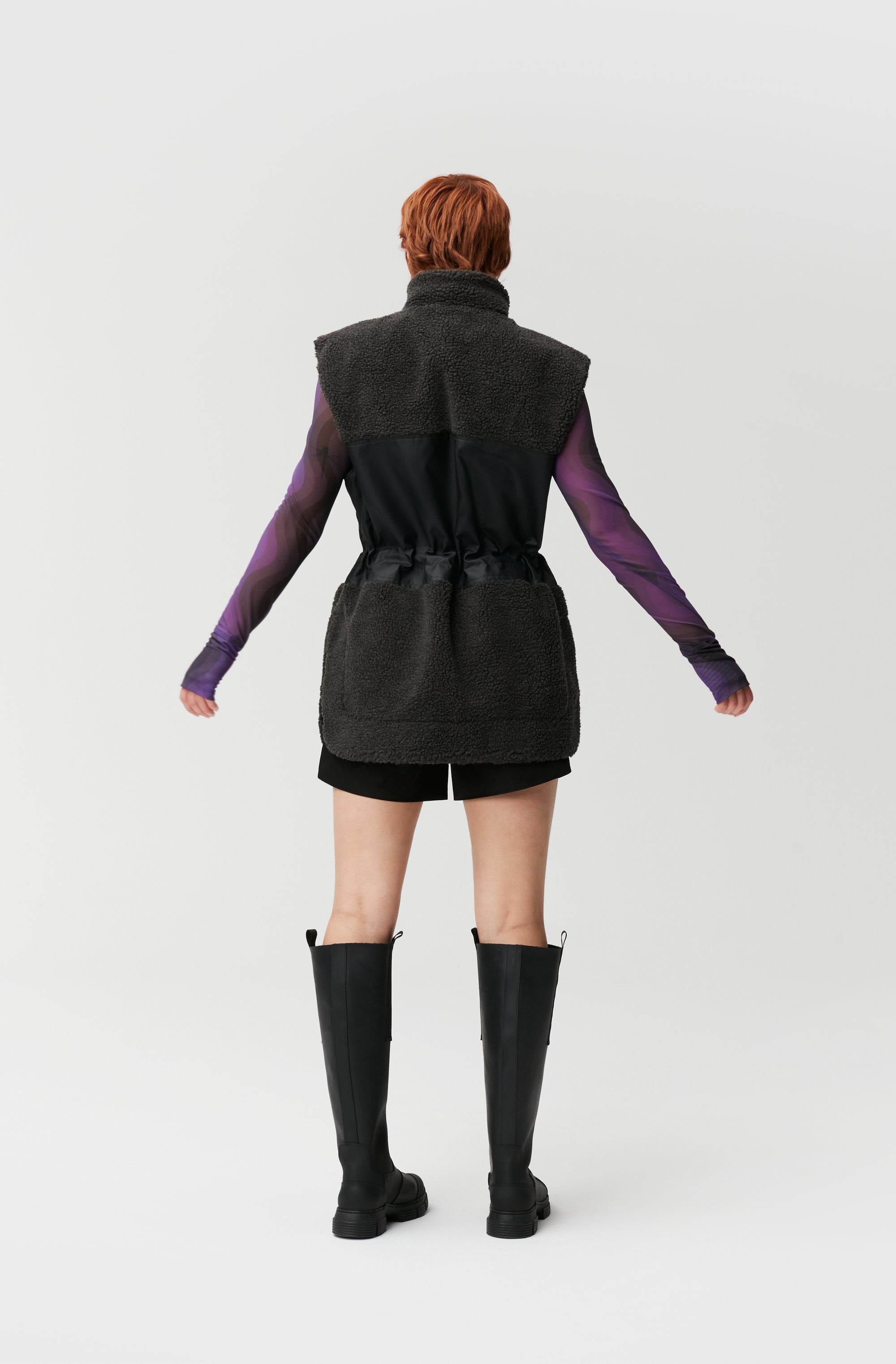 Sleeveless jacket - Phantom