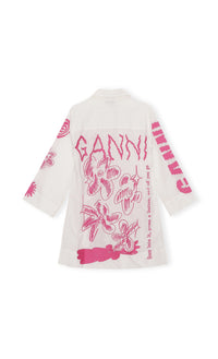 Linen blend shirt - Egret