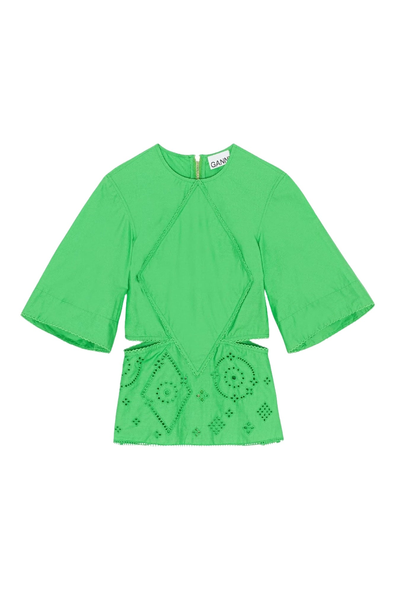 Blouse en broderie anglaise - Kelly Green
