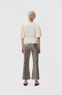 Chemisier enveloppant à rayures en coton - Stripe Flan