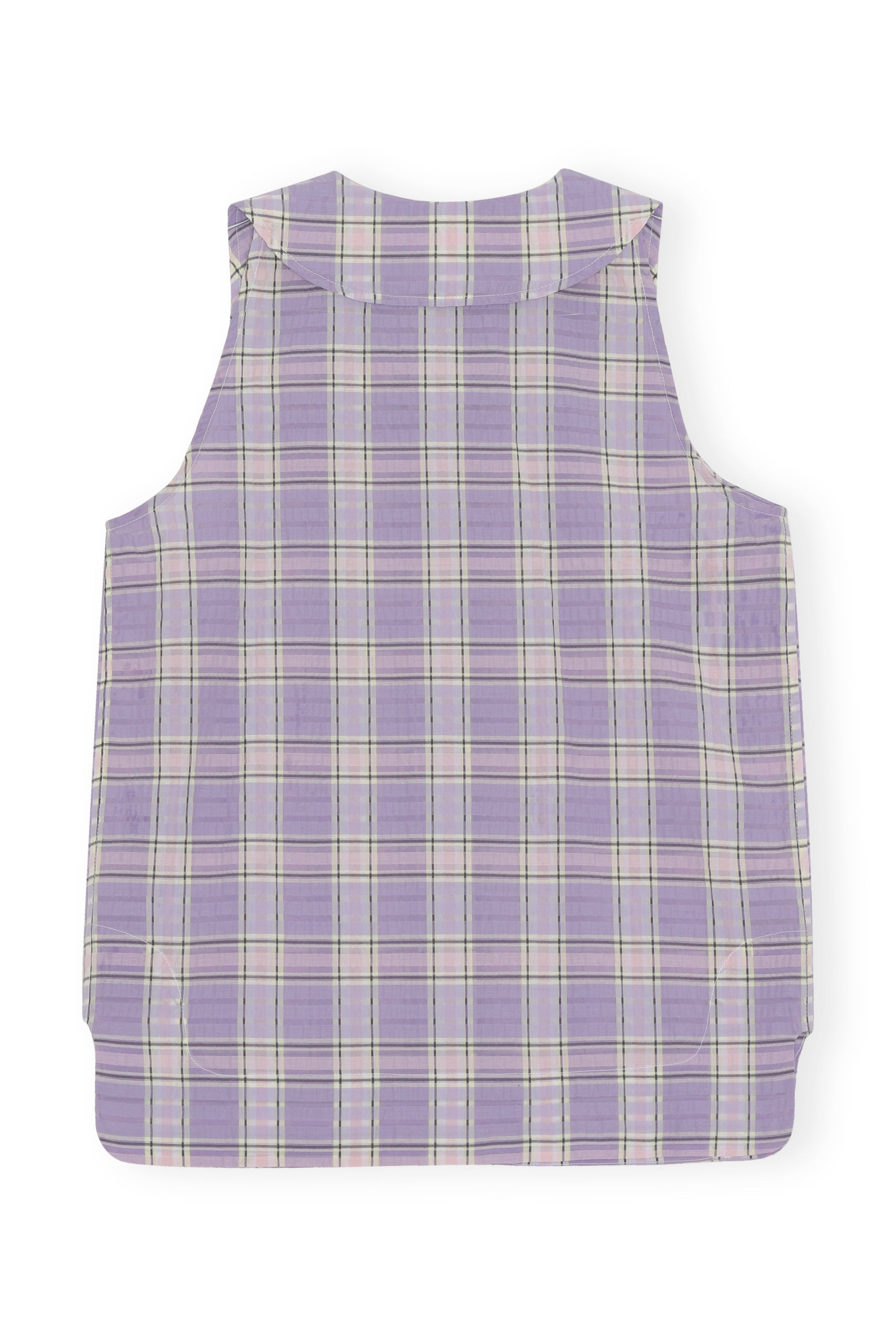 Chemise sans manches - Check Persian Violet