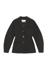 Blazer à rayures - Black