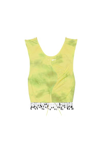 Top court en coton - Pale Banana