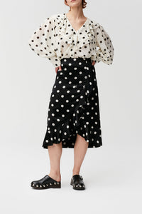Georgette shirt - Vanilla Ice